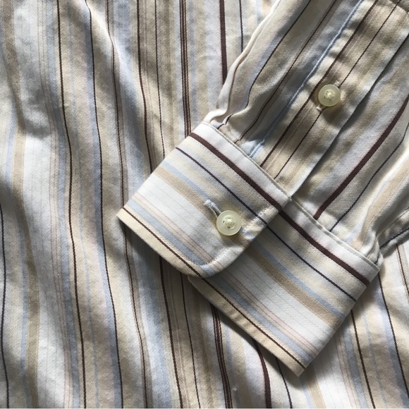 Thomas Dean Long Sleeve Dress Shirt - Picture 3 of 10
